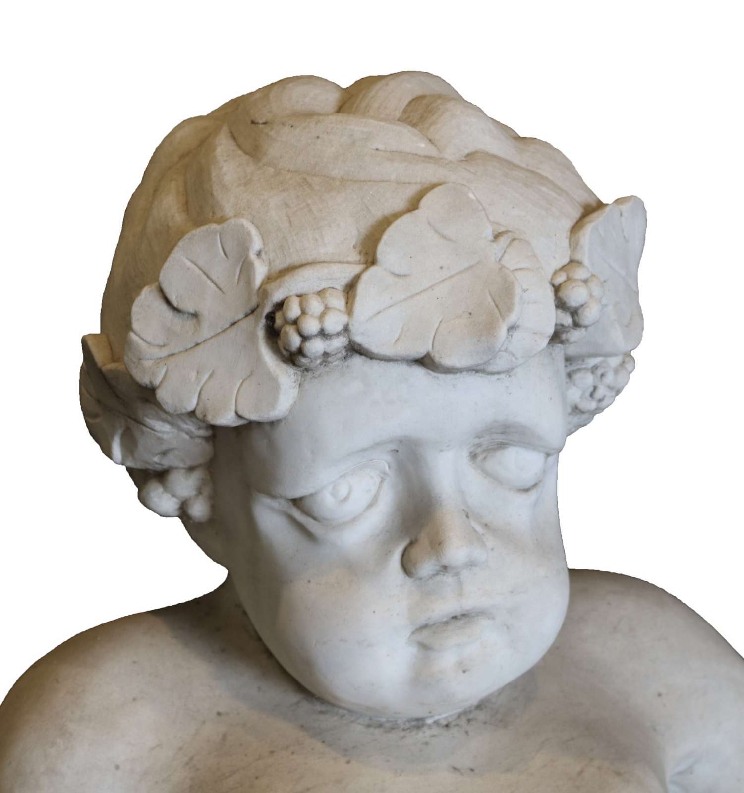 Antica statua in marmo. Epoca primi 1900. - 1