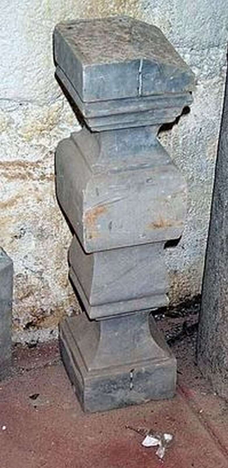 Balaustrino in marmo - Balaustre antiche - Architettura - Prodotti - Antichità Fiorillo