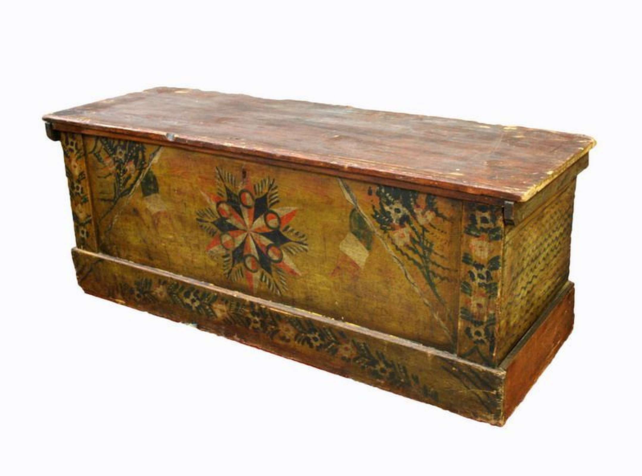 Antica cassapanca in legno. Epoca 1800. - Cassapanche Antiche - Mobili antichi - Prodotti - Antichità Fiorillo