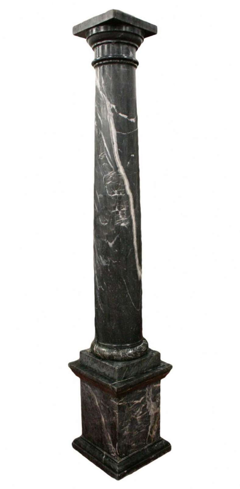 Antica colonna in marmo. Epoca 1800. - 1