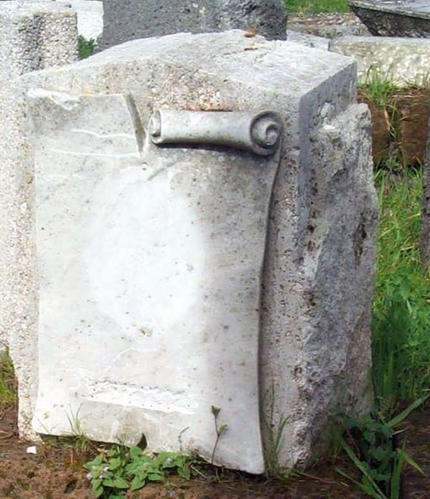 Antico pannello in marmo. Epoca 1700. - 1