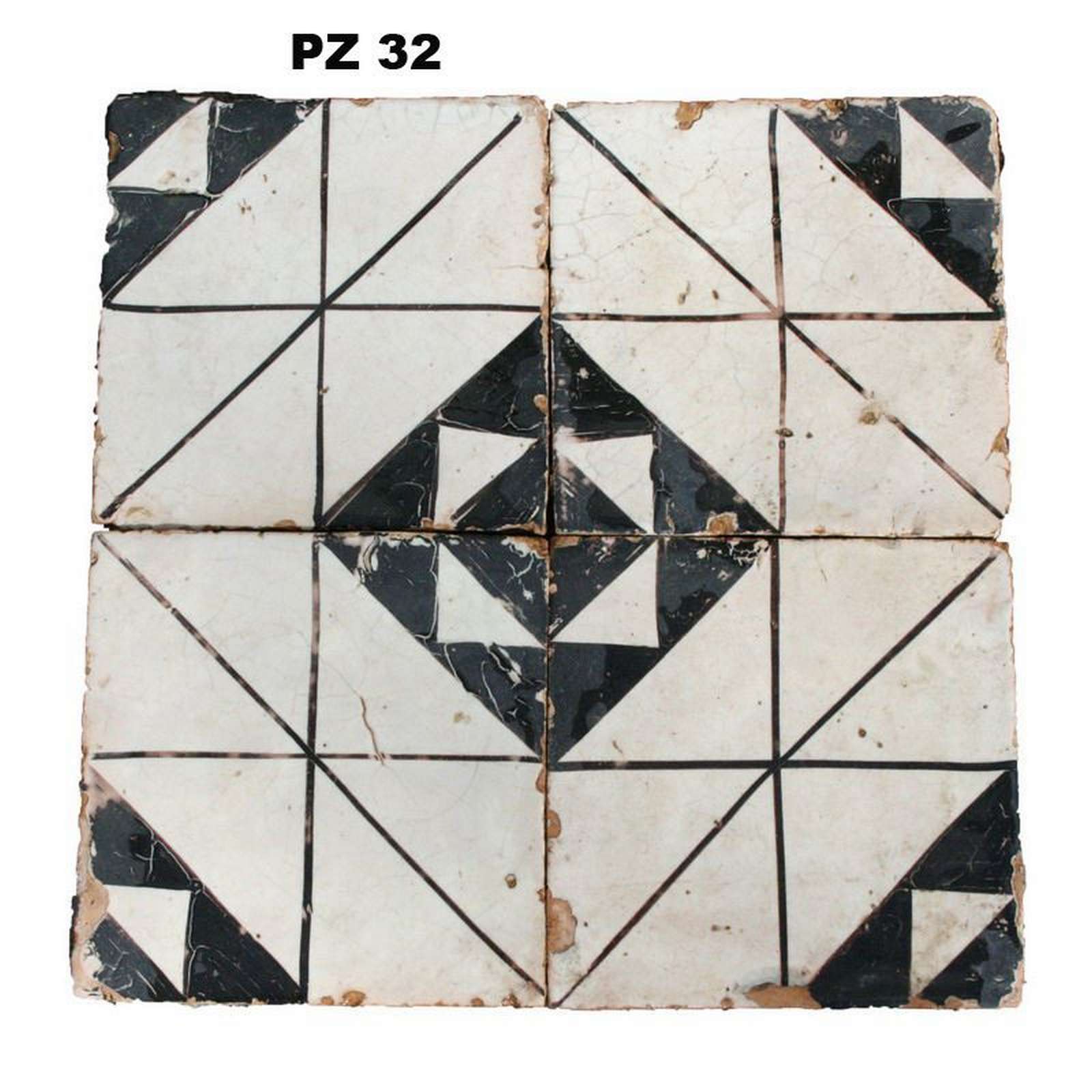 Antica pavimentazione in maiolica - 1