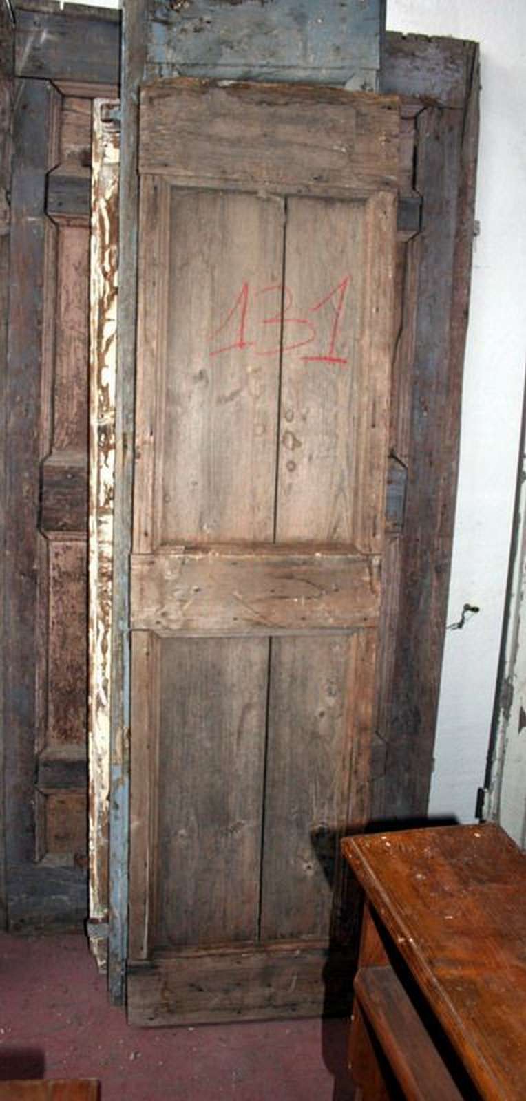 Antica porta in legno - Porte Singole - Porte Antiche - Prodotti - Antichità Fiorillo