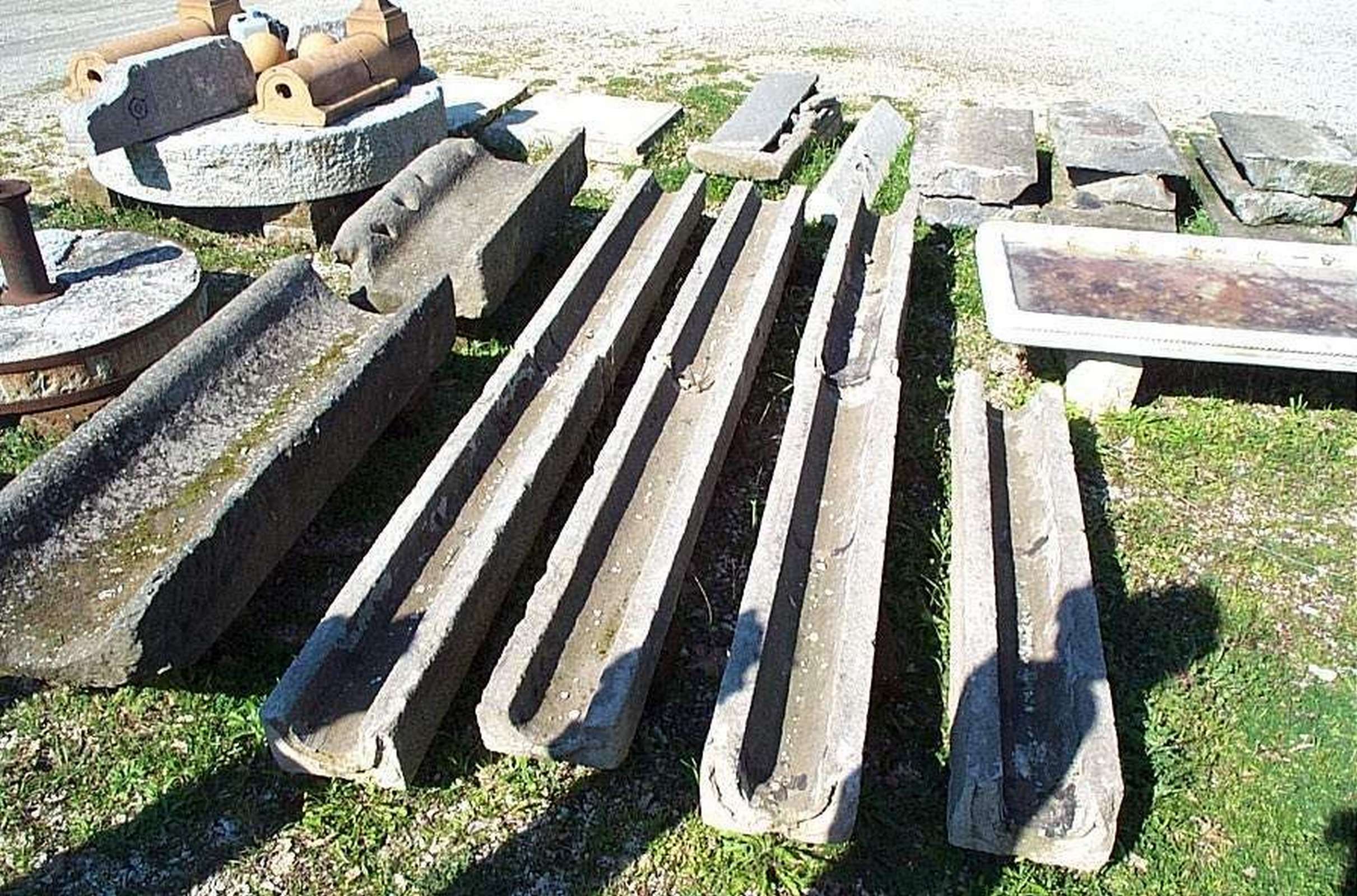 Antichi sgocciolatoi in pietra - Vasche - Arredo Giardino - Prodotti - Antichità Fiorillo