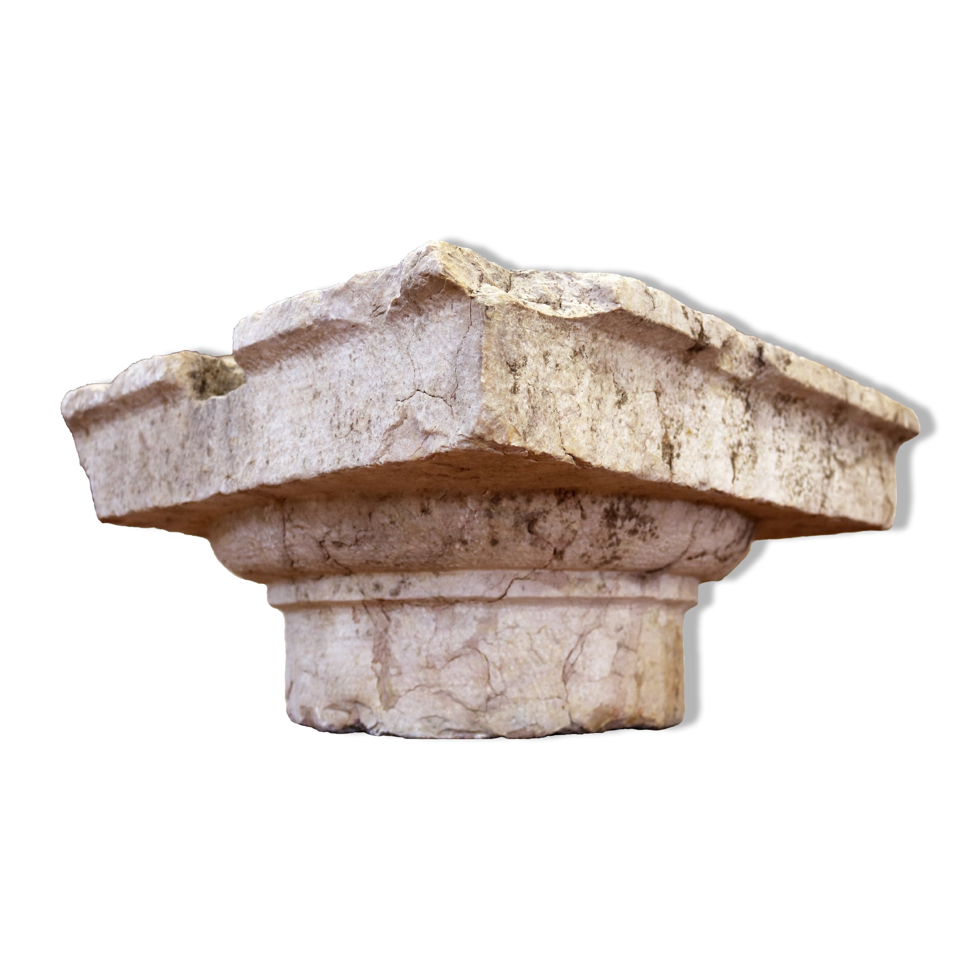 Antico capitello in marmo. - Capitelli basi per colonne - Architettura - Prodotti - Antichità Fiorillo