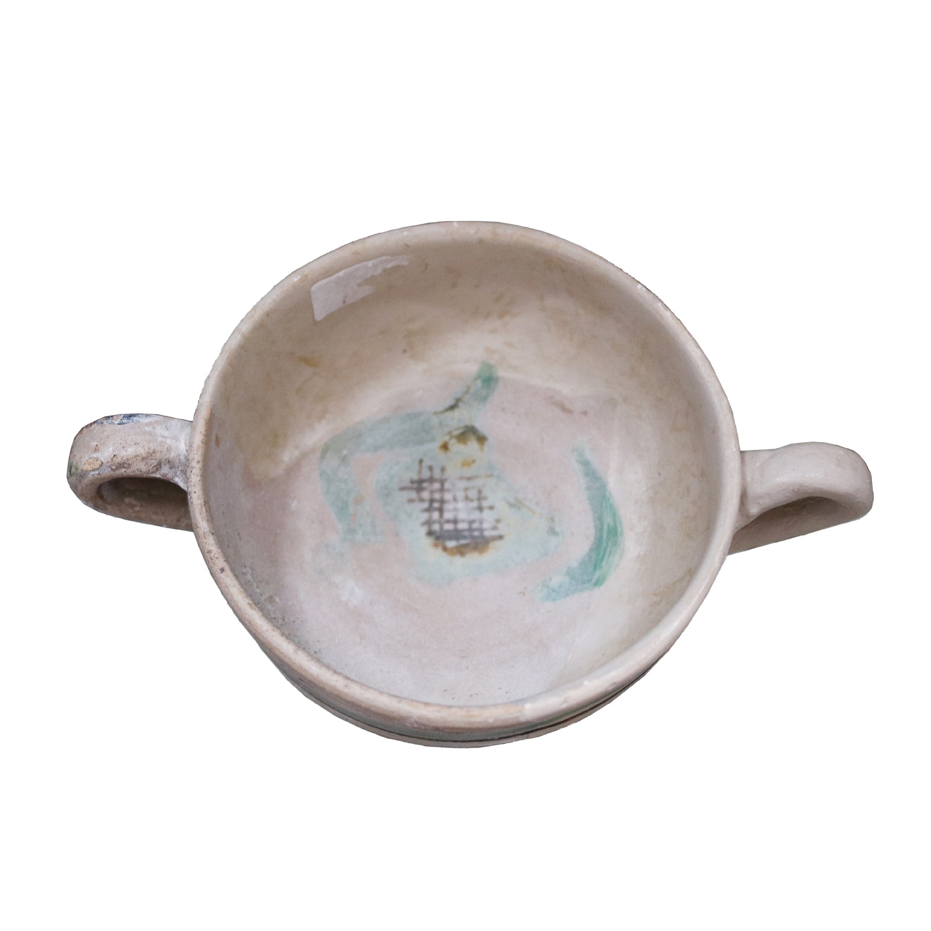 Antica ciotola in maiolica. Epoca XIV secolo. - Ceramiche - Oggettistica - Prodotti - Antichità Fiorillo