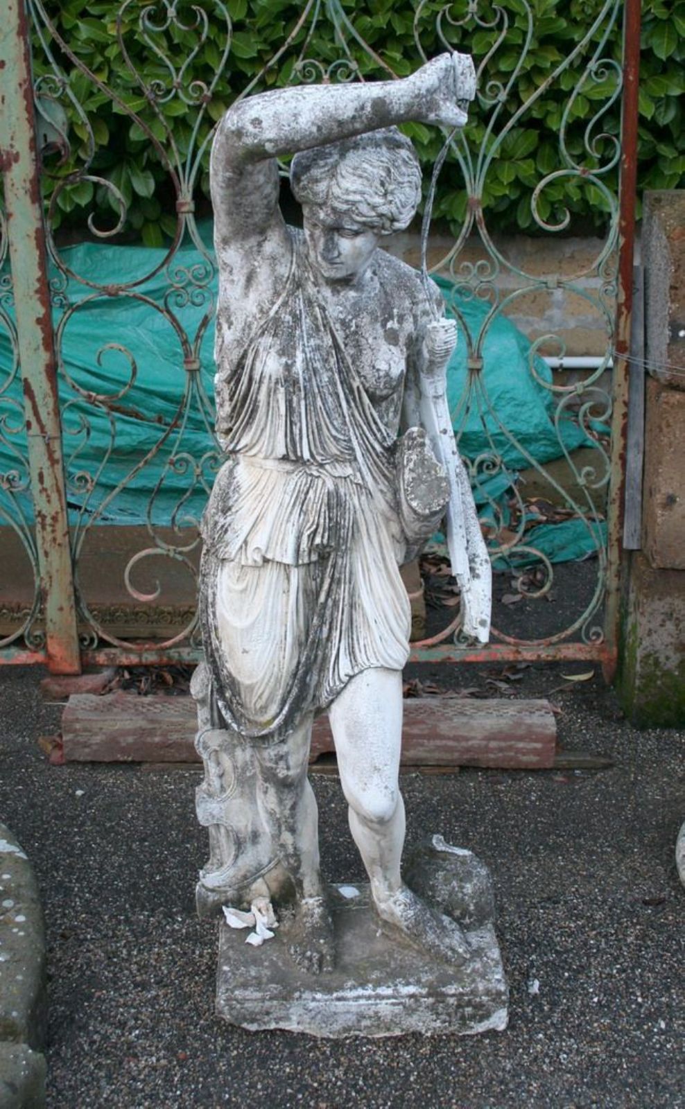 Antica scultura in impasto. Epoca 1900. - Statue Antiche - Sculture Antiche - Prodotti - Antichità Fiorillo