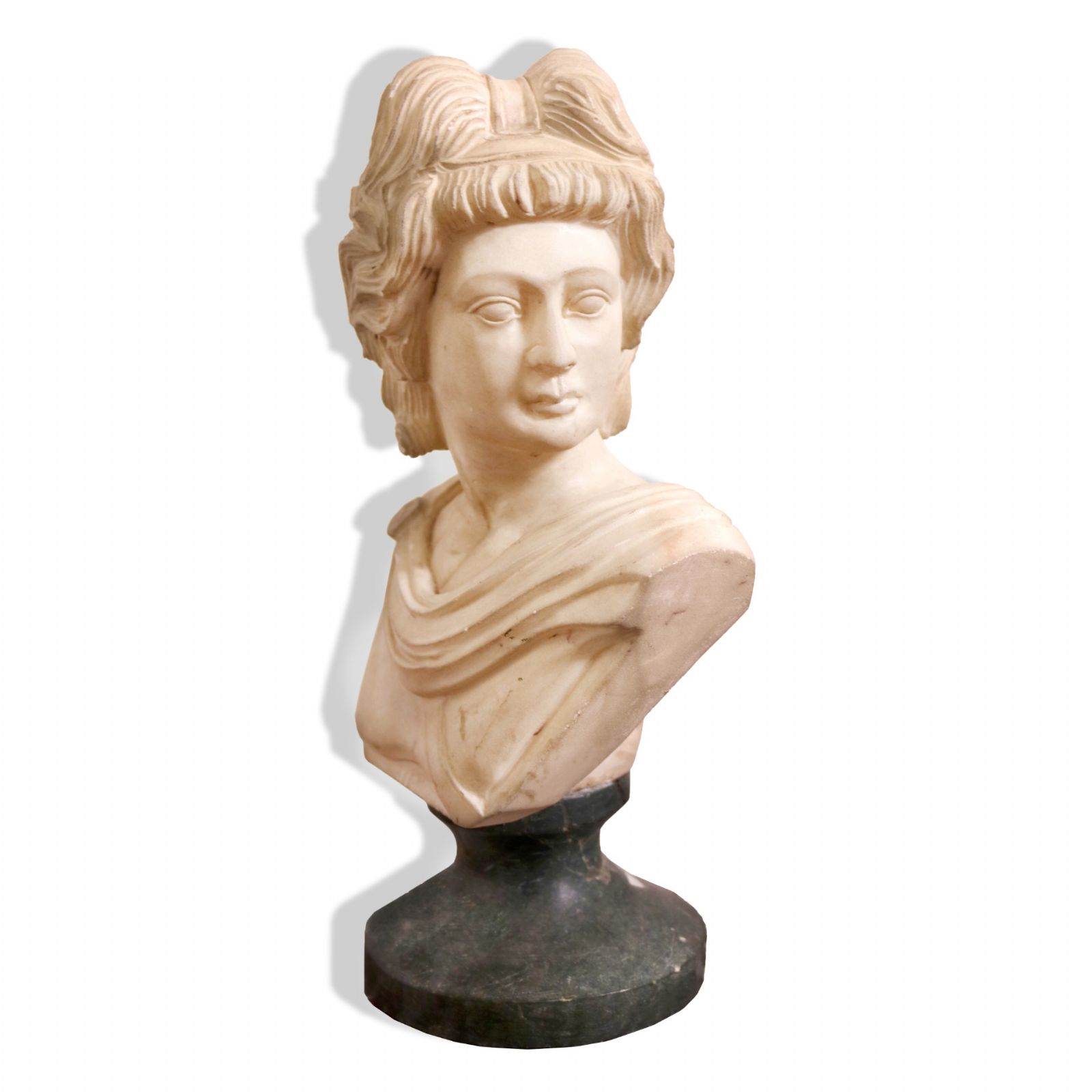 Bustino antico in marmo. Epoca 1800. - Statue Antiche - Sculture Antiche - Prodotti - Antichità Fiorillo