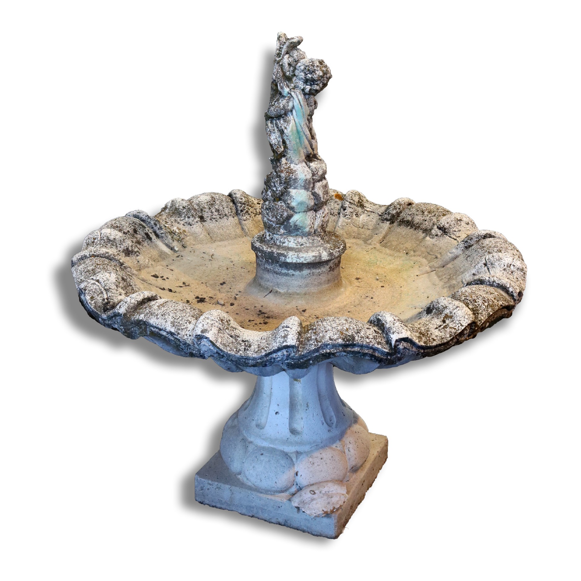 Antica fontana in impasto. Epoca primi 1900. - 1