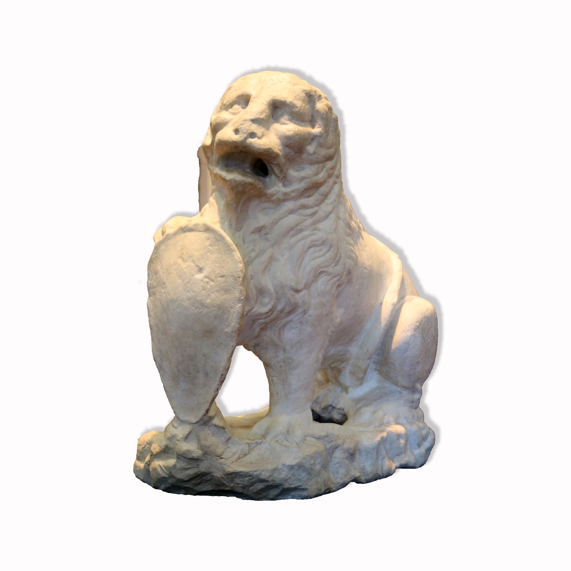 Antico leone in mamo. - Statue Antiche - Sculture Antiche - Prodotti - Antichità Fiorillo