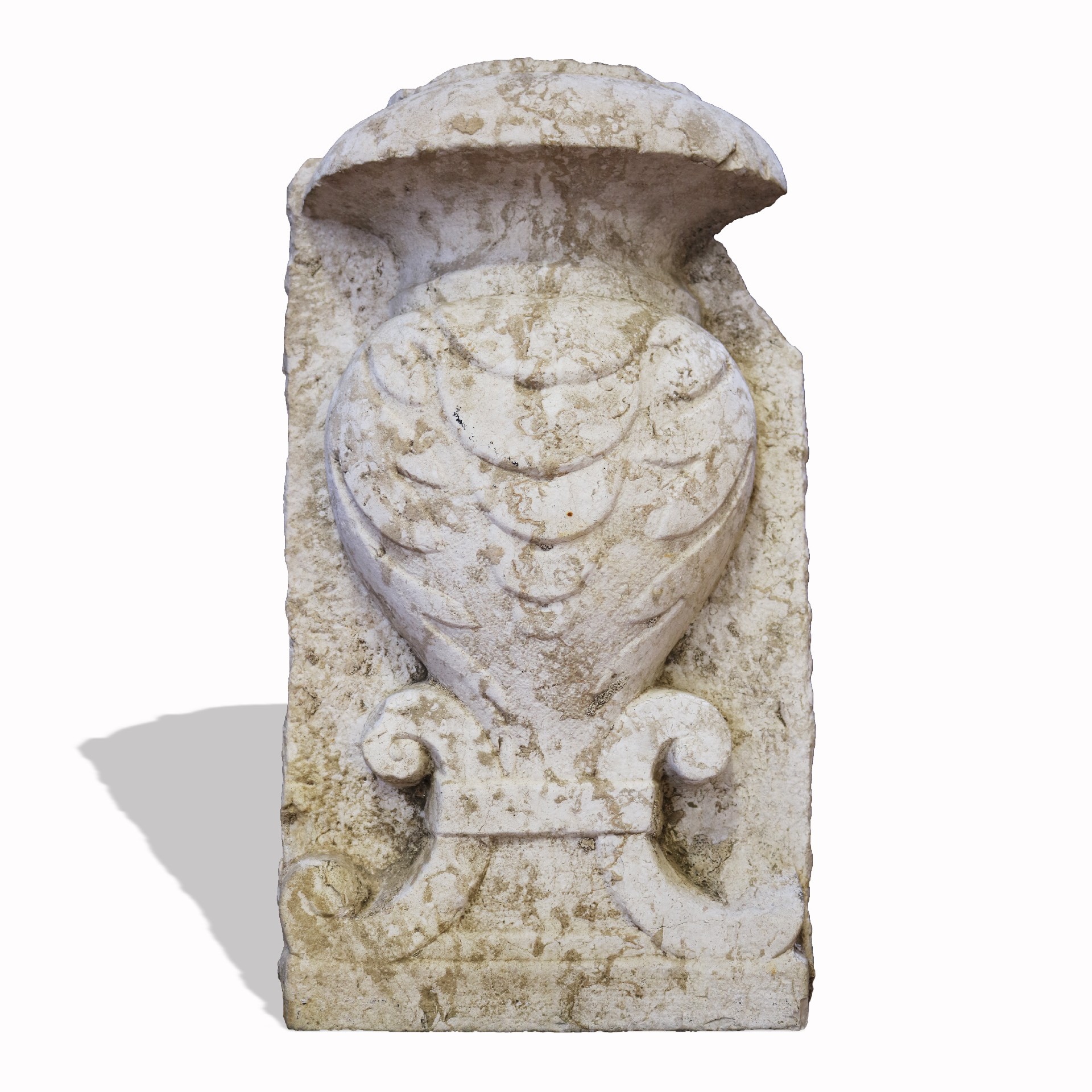 Antico pannello raffigurante vaso. - Orci Vasi e Mortai - Arredo Giardino - Prodotti - Antichità Fiorillo