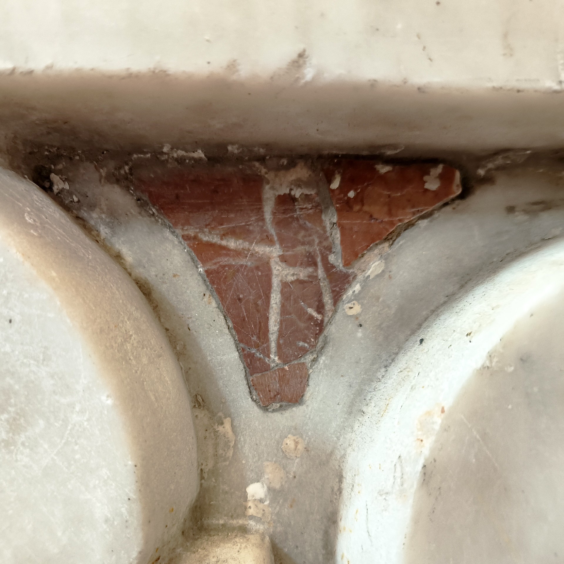 Mensola antica in marmo. - 1
