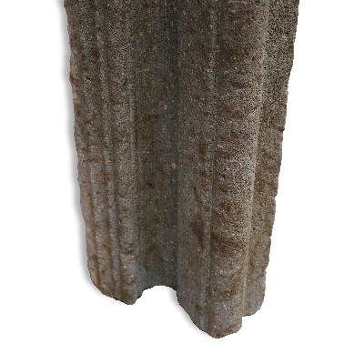 Antique stone fireplace, 184x131 cm h. 