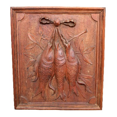 Antique wooden sideboard. Early 1900s. 