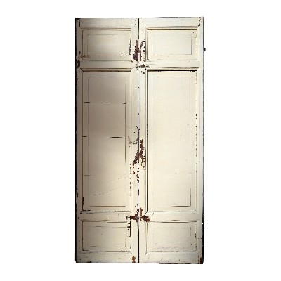 Antica porta in legno. 