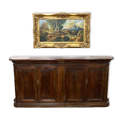 Servante antica in legno. Epoca 1800. 