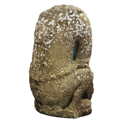 Ancient stone sculpture. 