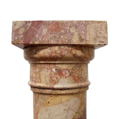 Coppia di antiche colonne in marmo. Epoca 1800. 