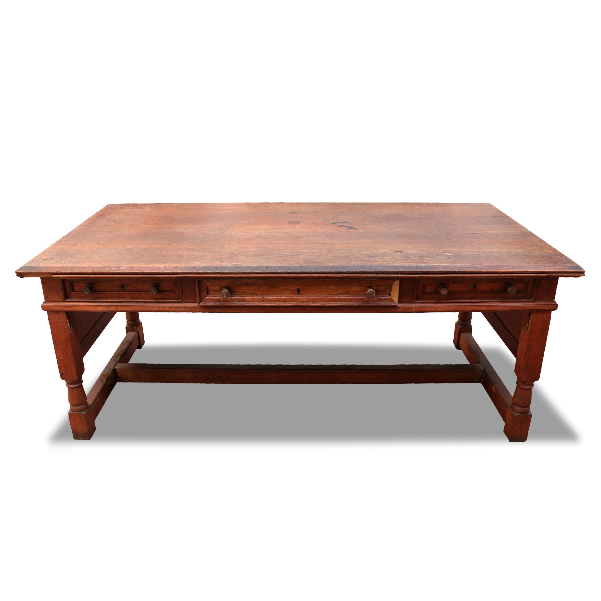 Grande scrivania in legno. - Scrivanie Antiche - Mobili antichi - Prodotti - Antichità Fiorillo